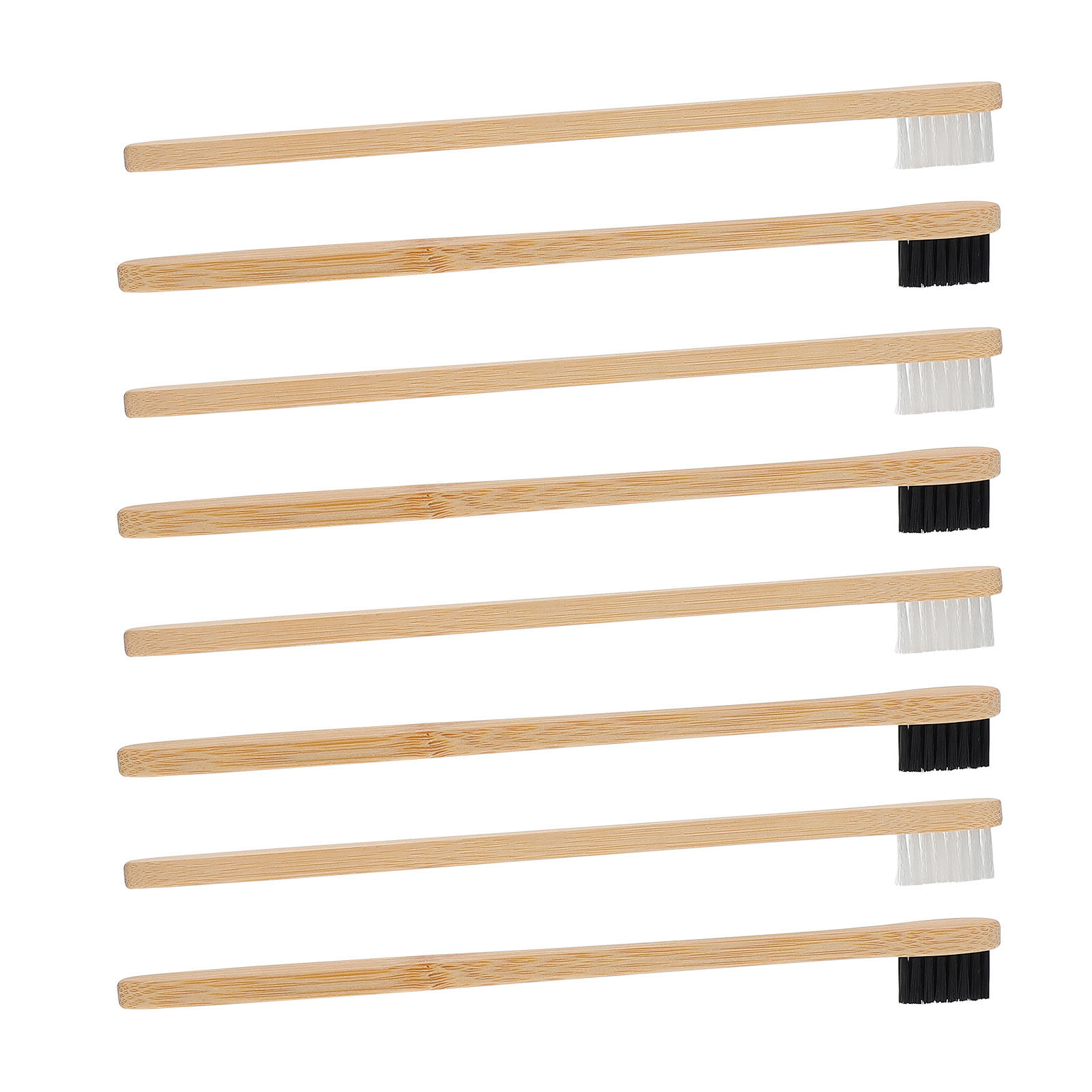 Sustainable Living Home - 20Pcs Bamboo Toothbrushes Organic Bamboo Handle