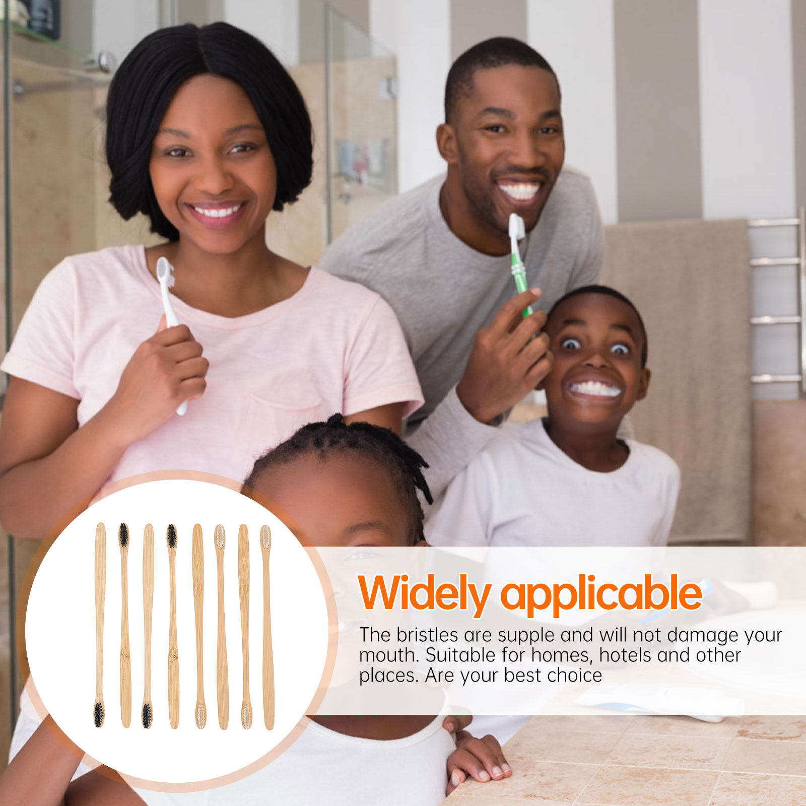 20Pcs Bamboo Toothbrushes Orga - огляд і ціна Sustainable Living Home