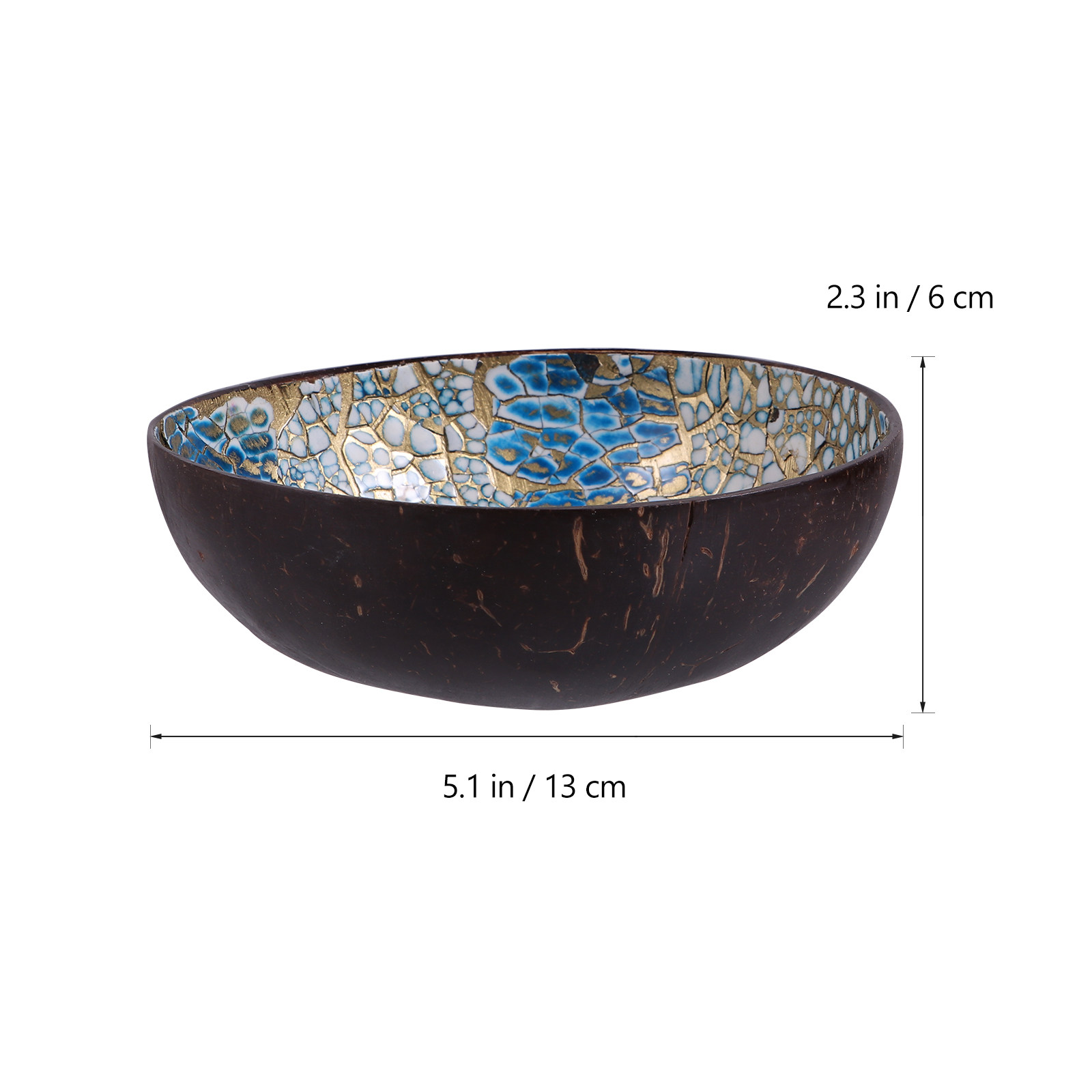 2Pcs Coconut Shell Bowl Sustai - огляд і ціна Sustainable Living Home